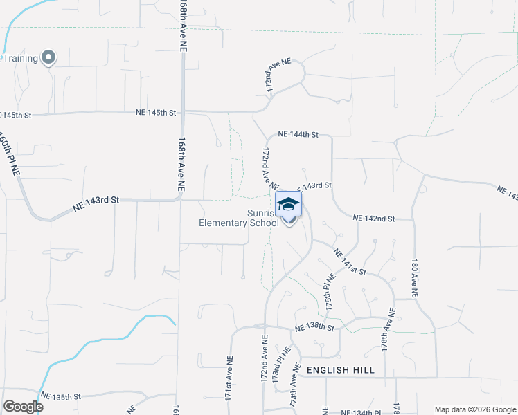 map of restaurants, bars, coffee shops, grocery stores, and more near 14160 171st Avenue Northeast in Woodinville
