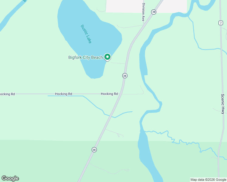 map of restaurants, bars, coffee shops, grocery stores, and more near 38138 Hocking Road in Bigfork