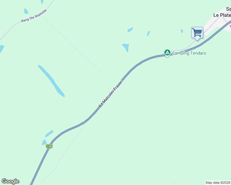 map of restaurants, bars, coffee shops, grocery stores, and more near 2400 Boulevard Malcolm-Fraser in La Malbaie