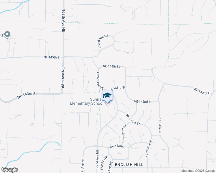 map of restaurants, bars, coffee shops, grocery stores, and more near 14304 172nd Avenue Northeast in Redmond