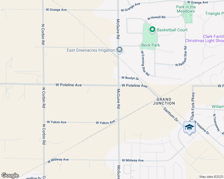 map of restaurants, bars, coffee shops, grocery stores, and more near 2468 West Poleline Avenue in Post Falls