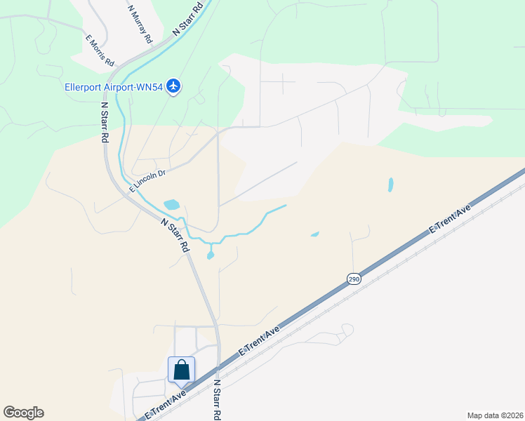 map of restaurants, bars, coffee shops, grocery stores, and more near 25202 East Marve Lane in Newman Lake