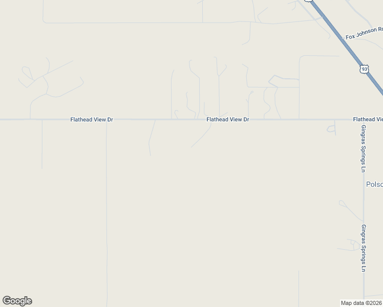 map of restaurants, bars, coffee shops, grocery stores, and more near 41547 Flathead View Drive in Polson