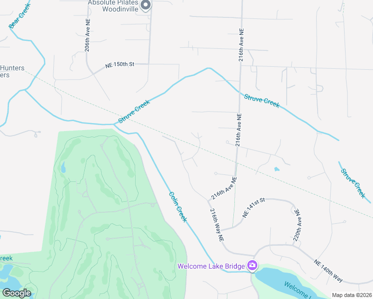 map of restaurants, bars, coffee shops, grocery stores, and more near 14310 214th Way Northeast in Woodinville