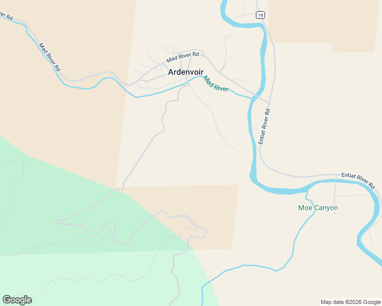map of restaurants, bars, coffee shops, grocery stores, and more near 125 Mad River Road in Entiat