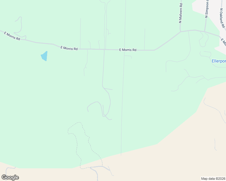 map of restaurants, bars, coffee shops, grocery stores, and more near 23216 East Morris Road in Newman Lake
