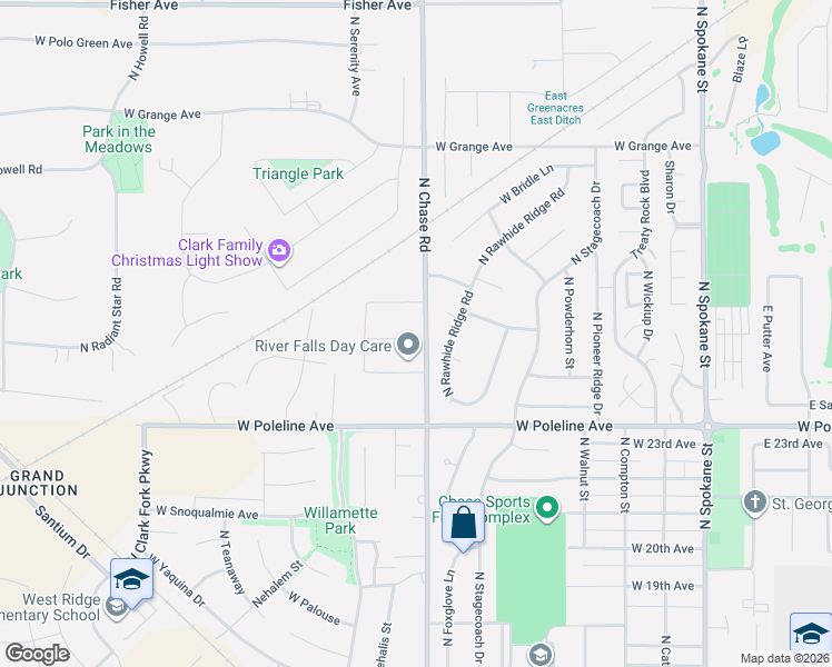 map of restaurants, bars, coffee shops, grocery stores, and more near 863 West Walson Court in Post Falls