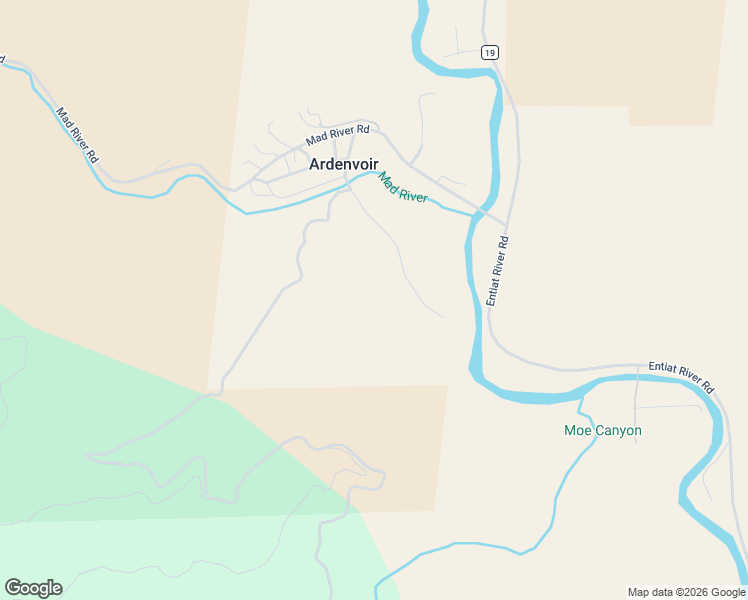 map of restaurants, bars, coffee shops, grocery stores, and more near 125 Mad River Road in Entiat