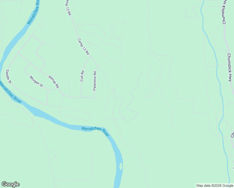 map of restaurants, bars, coffee shops, grocery stores, and more near 25620 Primitive Park Road in Leavenworth