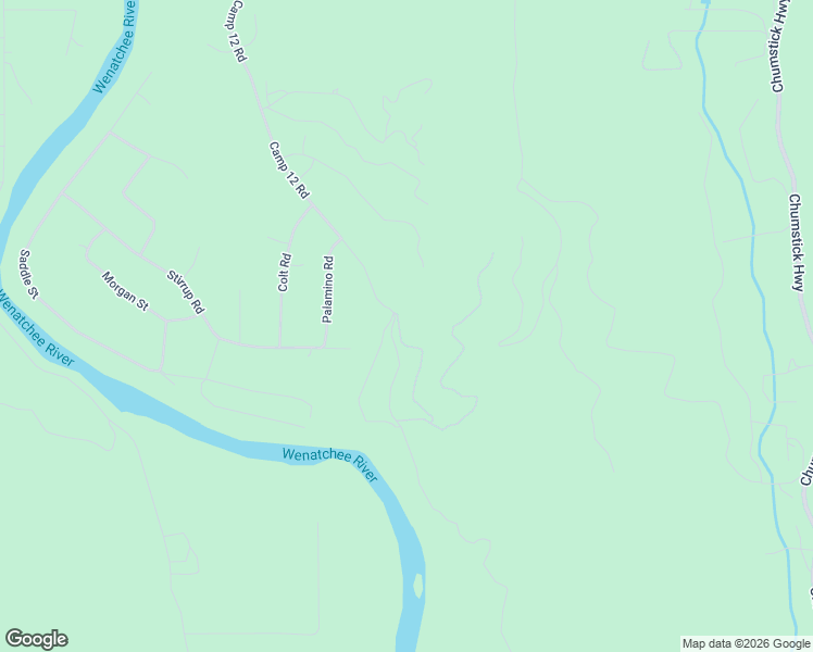 map of restaurants, bars, coffee shops, grocery stores, and more near 25620 Primitive Park Road in Leavenworth