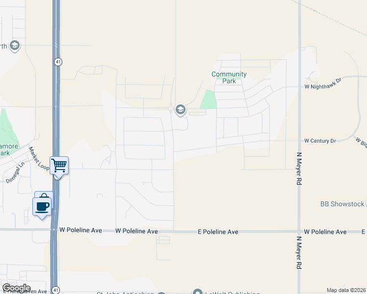 map of restaurants, bars, coffee shops, grocery stores, and more near 7204 West Prairie Avenue in Post Falls