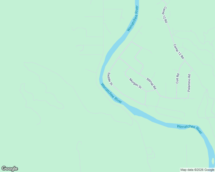 map of restaurants, bars, coffee shops, grocery stores, and more near 24317 Saddle Street in Leavenworth