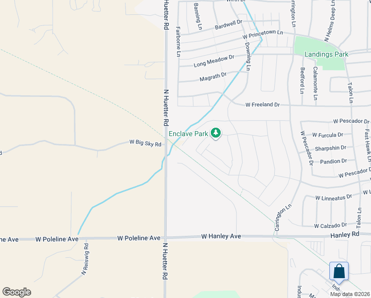map of restaurants, bars, coffee shops, grocery stores, and more near 7182 North Huetter Road in Coeur d'Alene