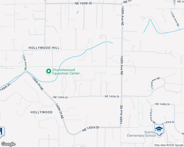 map of restaurants, bars, coffee shops, grocery stores, and more near 14823 164th Place Northeast in Woodinville