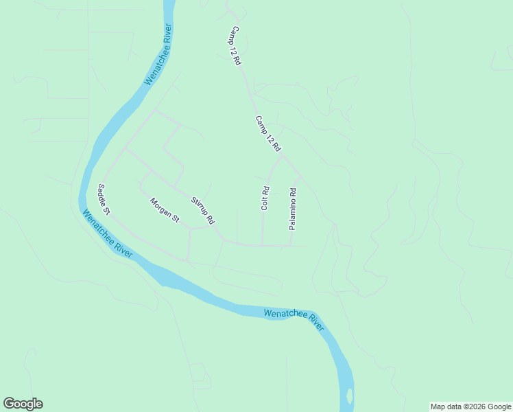 map of restaurants, bars, coffee shops, grocery stores, and more near 21815 Colt Road in Leavenworth