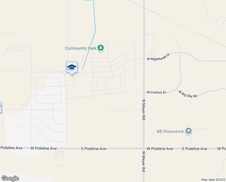 map of restaurants, bars, coffee shops, grocery stores, and more near 3281 North Meyer Road in Post Falls