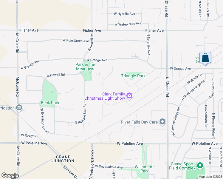 map of restaurants, bars, coffee shops, grocery stores, and more near 1537 West Staples Drive in Post Falls
