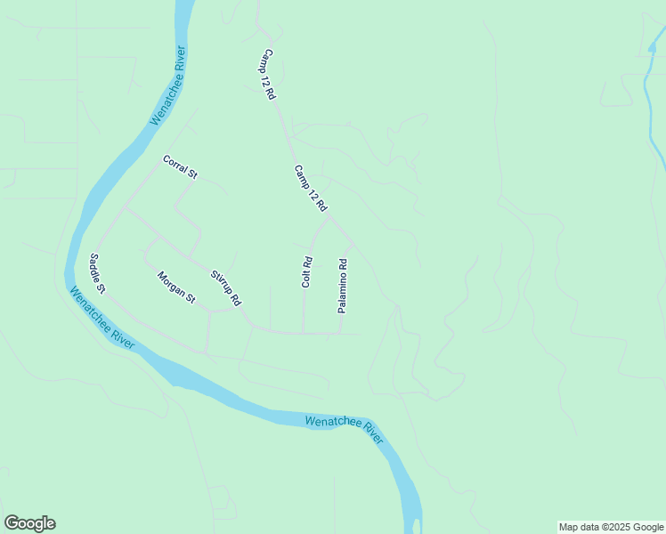 map of restaurants, bars, coffee shops, grocery stores, and more near 21728 Palamino Road in Leavenworth