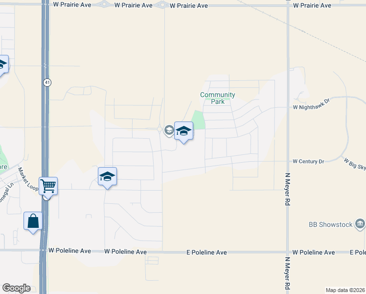 map of restaurants, bars, coffee shops, grocery stores, and more near 7214 West Prairie Avenue in Post Falls