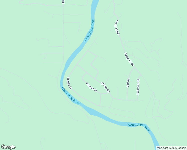 map of restaurants, bars, coffee shops, grocery stores, and more near 22410 Shetland Road in Leavenworth