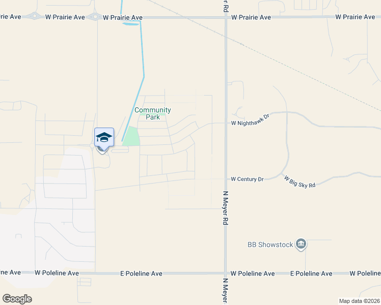 map of restaurants, bars, coffee shops, grocery stores, and more near 3281 North Meyer Road in Post Falls