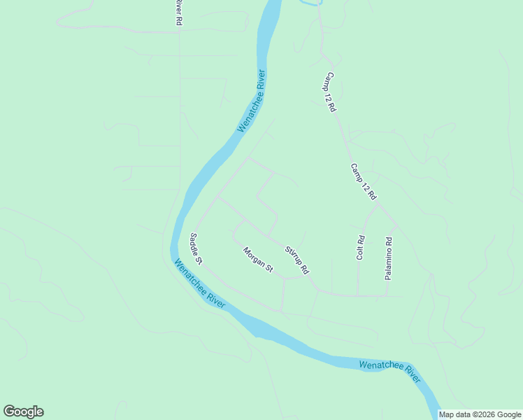 map of restaurants, bars, coffee shops, grocery stores, and more near 22410 Shetland Road in Leavenworth