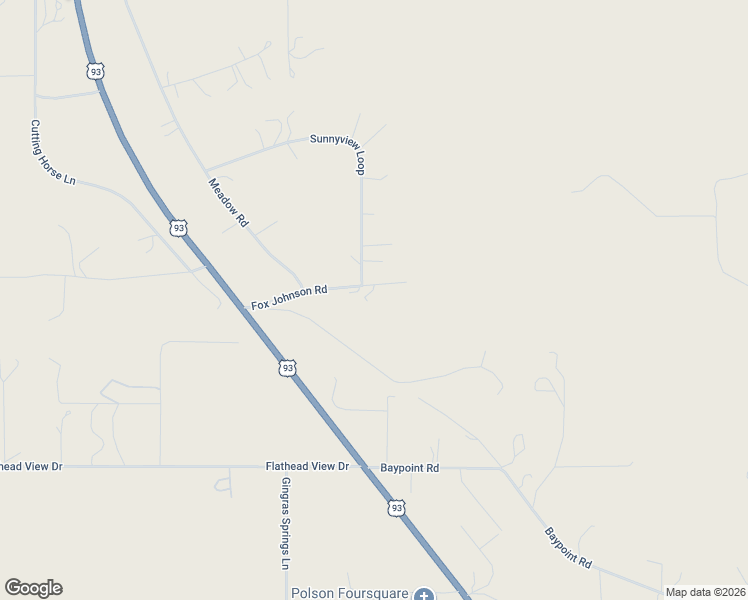 map of restaurants, bars, coffee shops, grocery stores, and more near 1 Sunnyview Loop in Polson