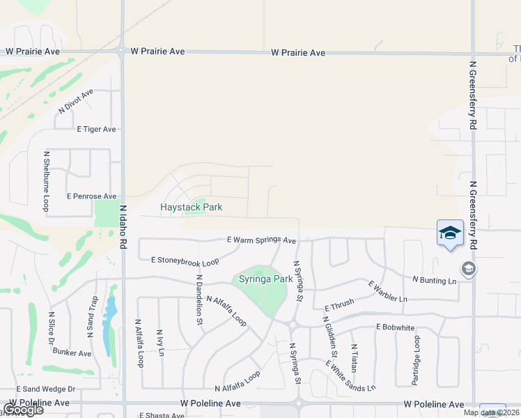 map of restaurants, bars, coffee shops, grocery stores, and more near in Post Falls