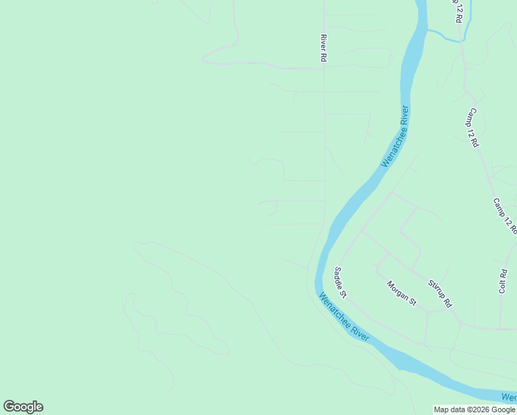 map of restaurants, bars, coffee shops, grocery stores, and more near 17558 River Road in Leavenworth