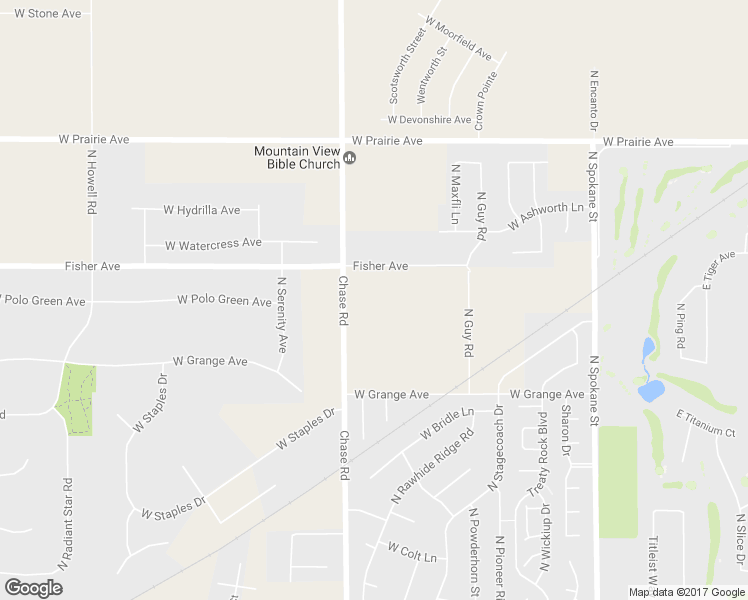 map of restaurants, bars, coffee shops, grocery stores, and more near 408 North Spokane Street in Post Falls