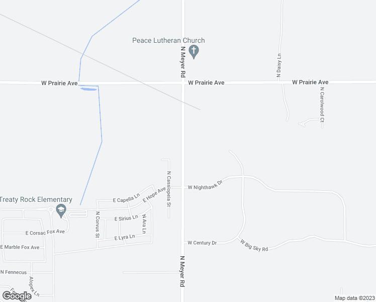 map of restaurants, bars, coffee shops, grocery stores, and more near 3560 North Meyer Road in Post Falls