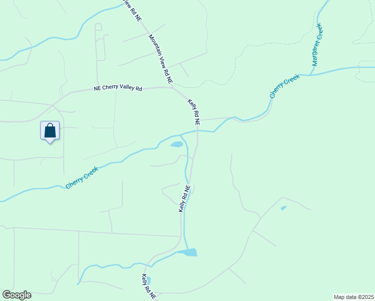 map of restaurants, bars, coffee shops, grocery stores, and more near 16109 Kelly Rd NE in Duvall