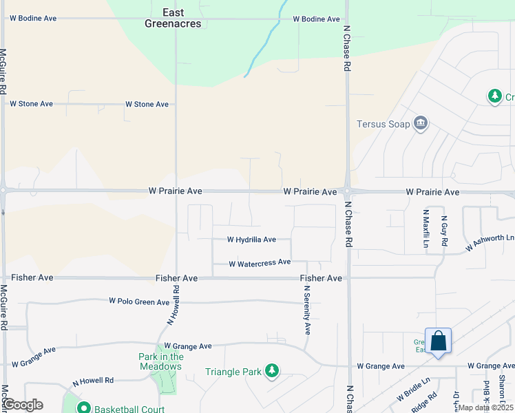 map of restaurants, bars, coffee shops, grocery stores, and more near 13134 West Prairie Avenue in Post Falls