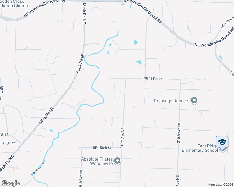 map of restaurants, bars, coffee shops, grocery stores, and more near 16326 209th Avenue Northeast in Woodinville