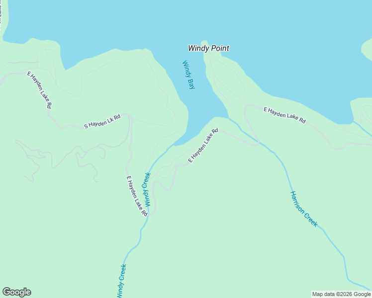 map of restaurants, bars, coffee shops, grocery stores, and more near 5959 East King Road in Hayden