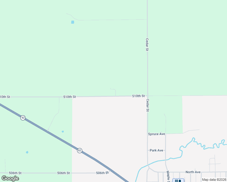 map of restaurants, bars, coffee shops, grocery stores, and more near 12694 510th Street in Gonvick