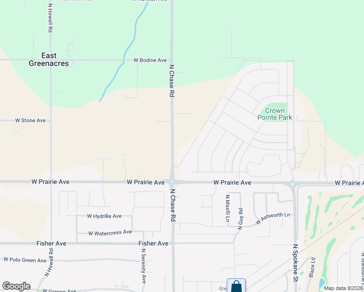 map of restaurants, bars, coffee shops, grocery stores, and more near 8394 Chase Road in Post Falls