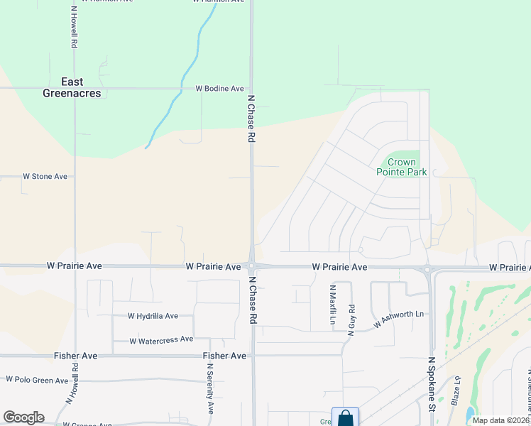 map of restaurants, bars, coffee shops, grocery stores, and more near 8394 Chase Road in Post Falls