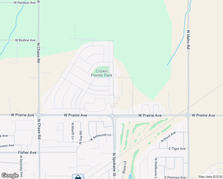 map of restaurants, bars, coffee shops, grocery stores, and more near 12065 West Wellington Avenue in Post Falls