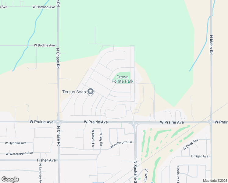 map of restaurants, bars, coffee shops, grocery stores, and more near 12065 West Wellington Avenue in Post Falls