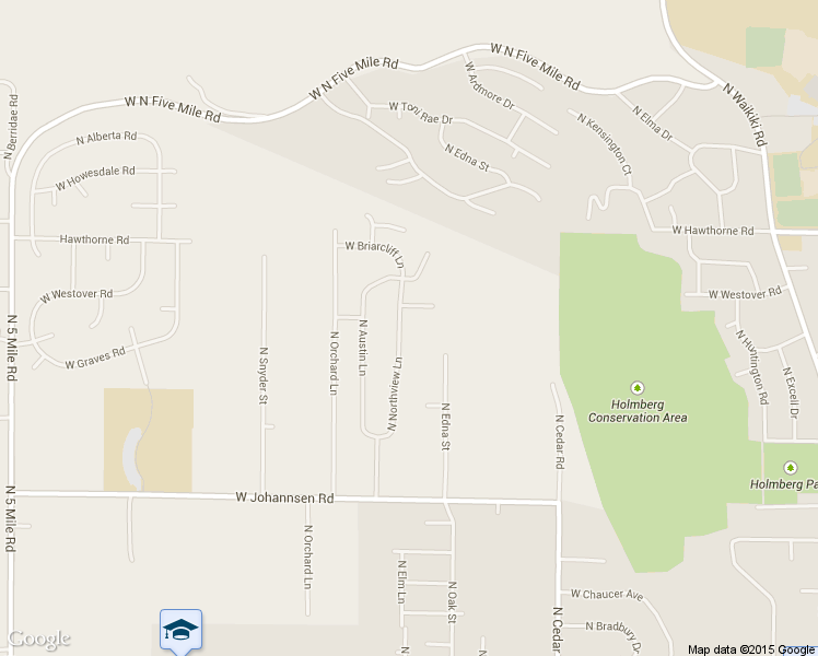 map of restaurants, bars, coffee shops, grocery stores, and more near 9920 North Northview Lane in Spokane
