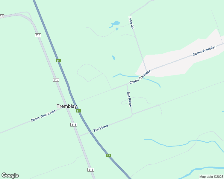 map of restaurants, bars, coffee shops, grocery stores, and more near 548 Chemin Tremblay in Tremblay