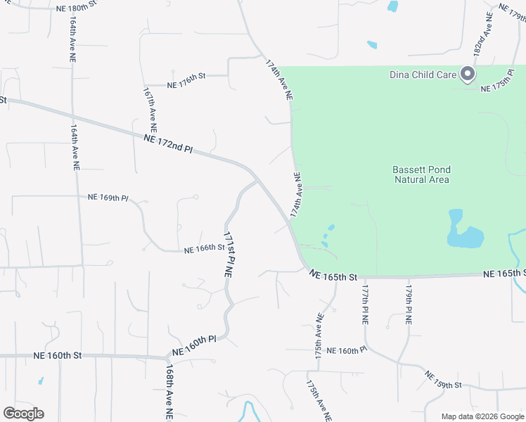 map of restaurants, bars, coffee shops, grocery stores, and more near 16821 172nd Place Northeast in Woodinville