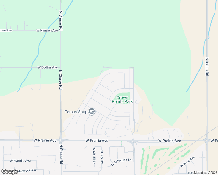 map of restaurants, bars, coffee shops, grocery stores, and more near 8614 North Argyle Street in Post Falls