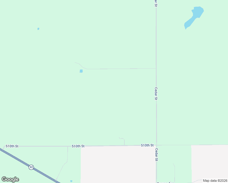 map of restaurants, bars, coffee shops, grocery stores, and more near 12694 510th Street in Gonvick