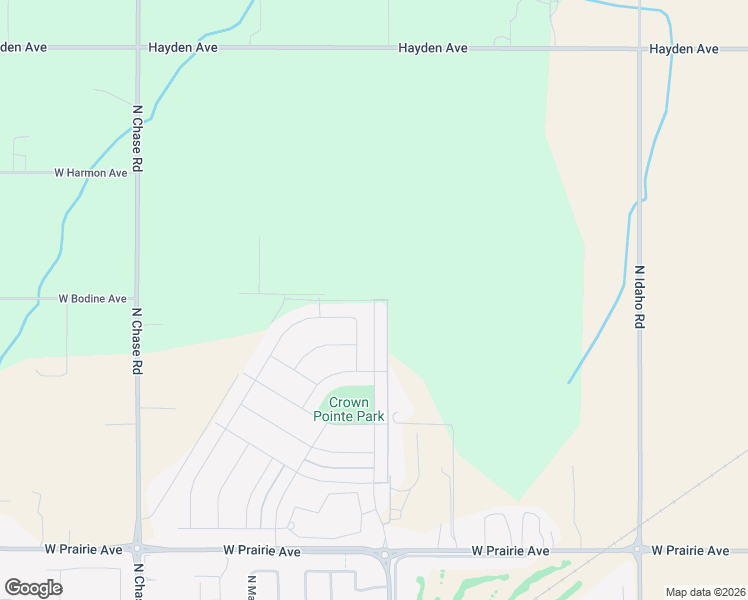 map of restaurants, bars, coffee shops, grocery stores, and more near 8950 North Spokane Street in Post Falls