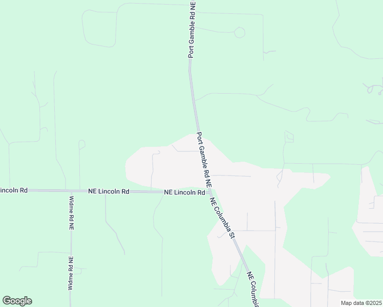 map of restaurants, bars, coffee shops, grocery stores, and more near 20973 Port Gamble Road Northeast in Poulsbo