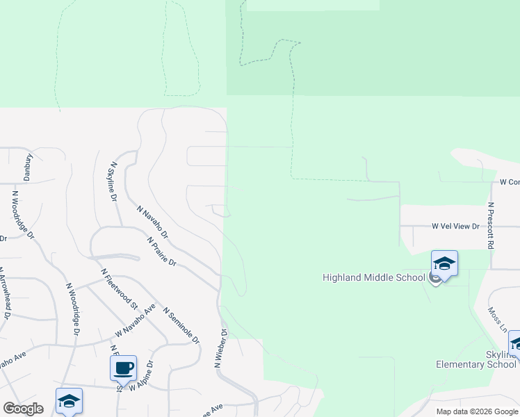 map of restaurants, bars, coffee shops, grocery stores, and more near 3702 West Hawthorne Road in Spokane