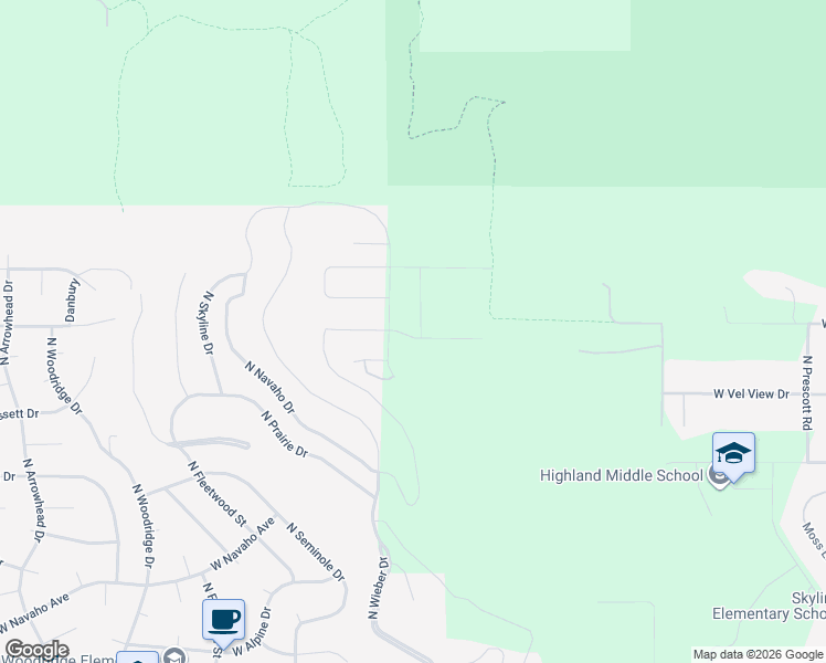 map of restaurants, bars, coffee shops, grocery stores, and more near 3702 West Hawthorne Road in Spokane