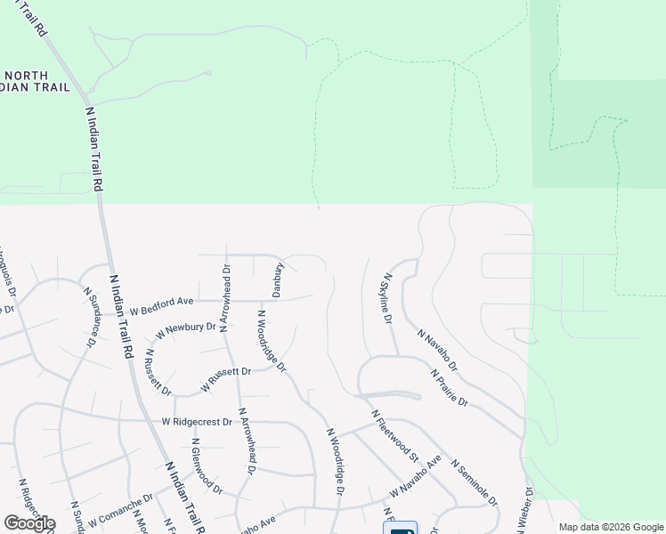 map of restaurants, bars, coffee shops, grocery stores, and more near 5106 West Bedford Avenue in Spokane